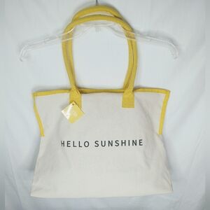 NWT Ulta "Hello Sunshine" Canvas Tote